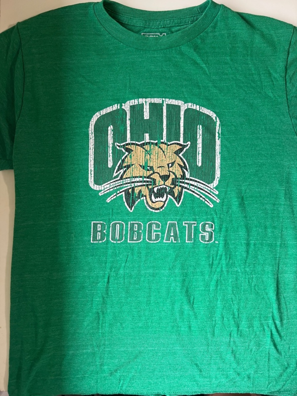 Ohio Bobcats Green Graphic Tee